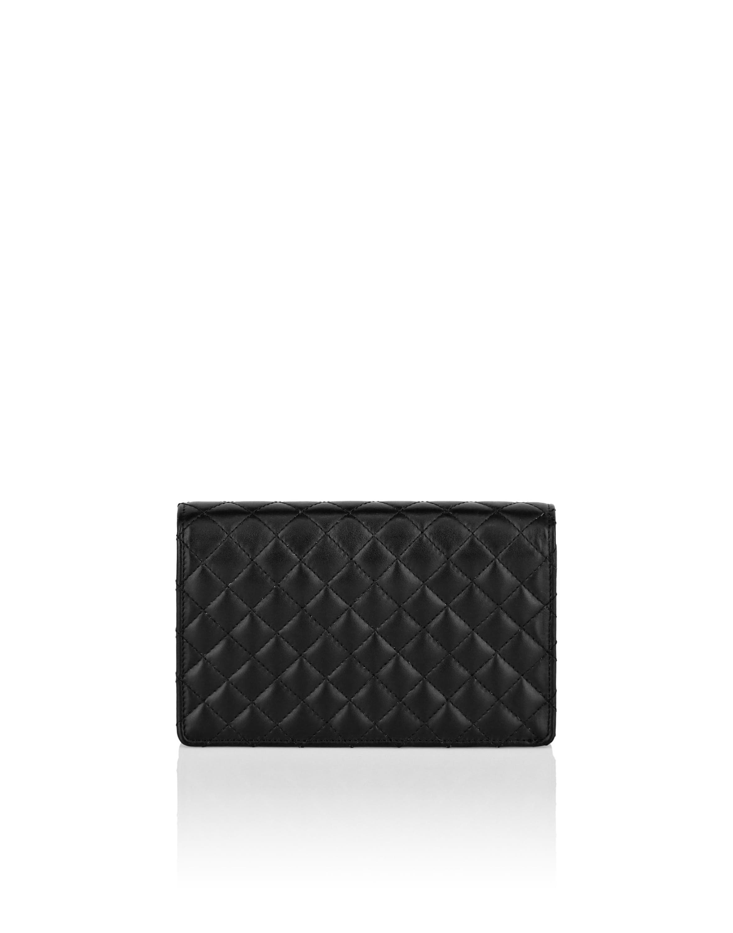 Nappa Leather Mini Shoulder Matelasse Women, Alternate, color, black