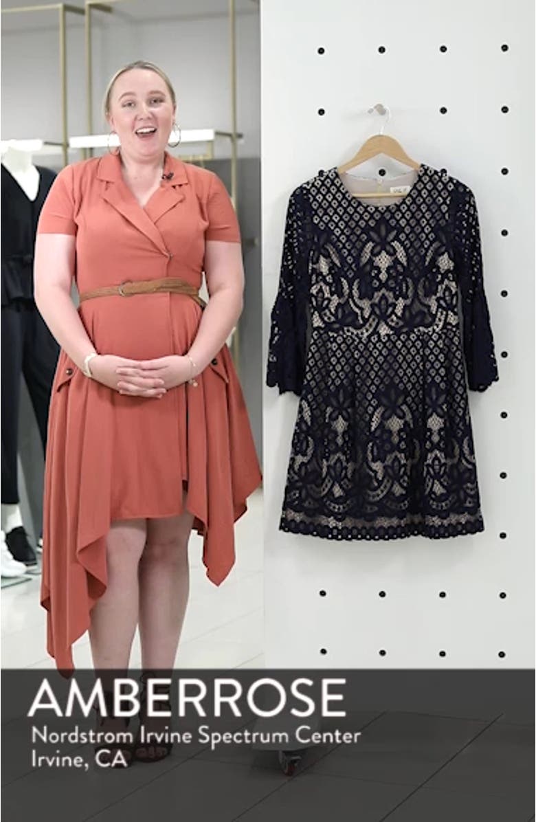 BELL SLEEVE FIT AND FLARE, sales video thumbnail