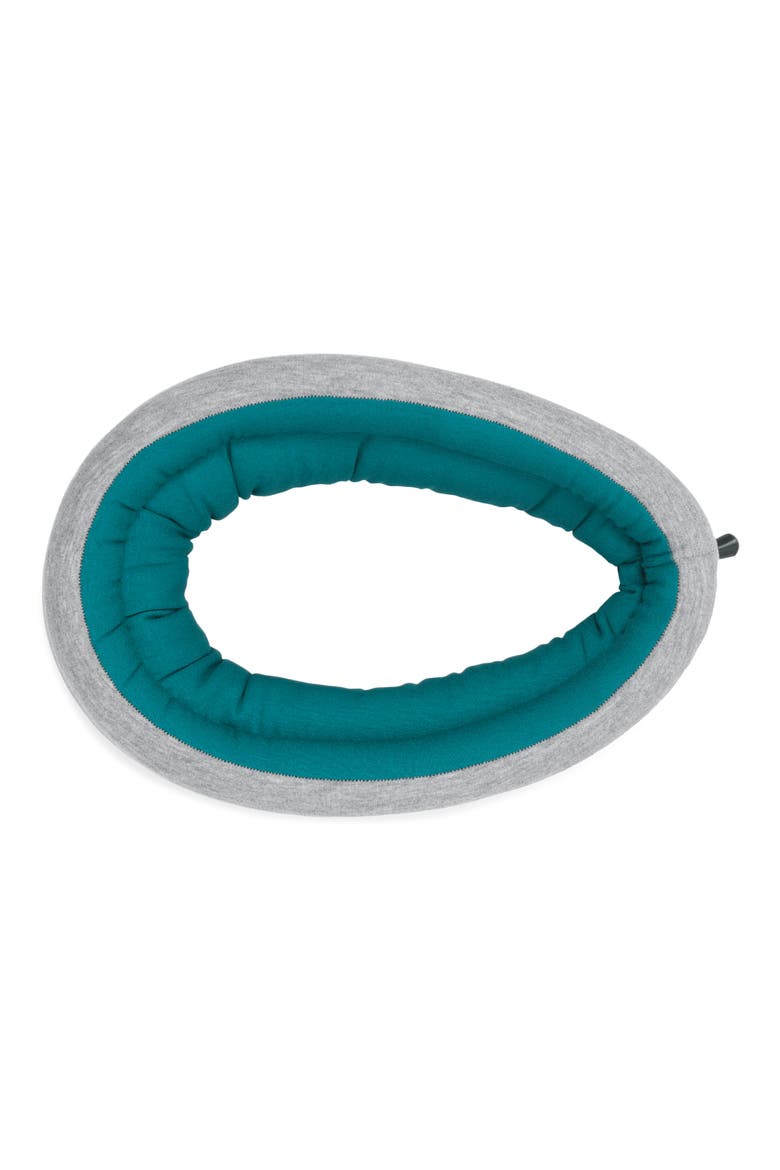OSTRICHPILLOW® Light Reversible Travel Pillow, Alternate, color, BLUE REEF