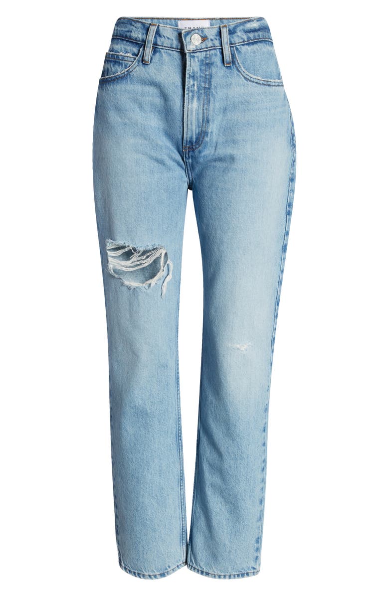 FRAME High N Tight Straight Leg Jeans, Alternate, color,