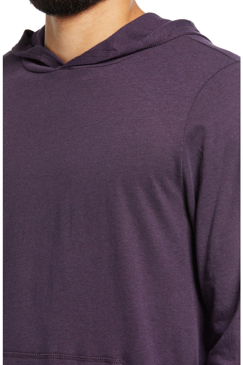 Pullover Hoodie, Alternate, color, BLACK BERRY