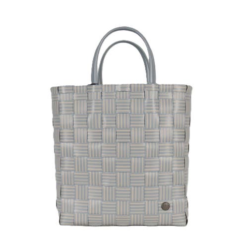 Handed By Joy Recycled Plastic Shopper In Steel Grey