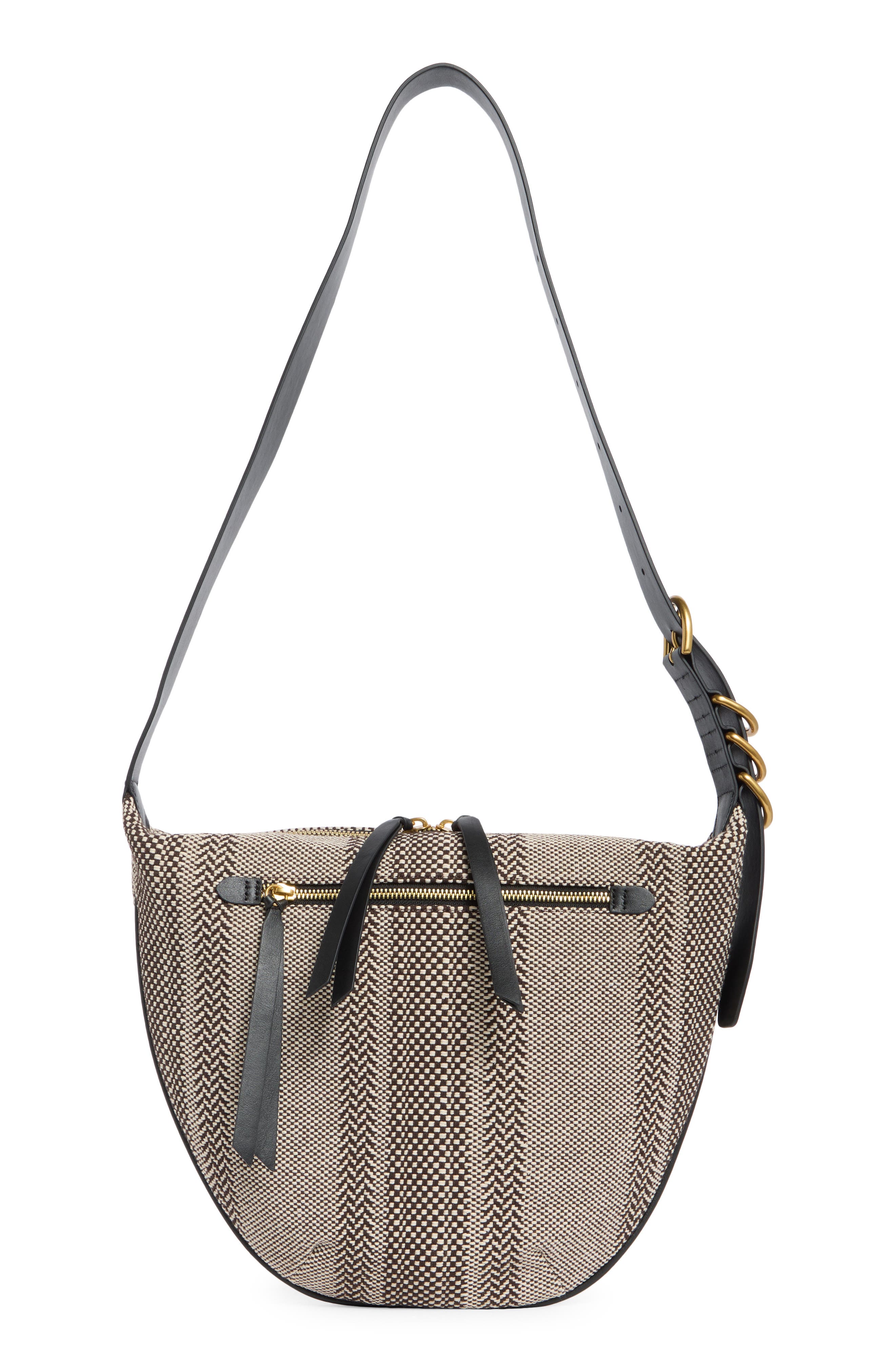 rag & bone Medium Mercer Hobo Bag, Main, color, Dark Brown