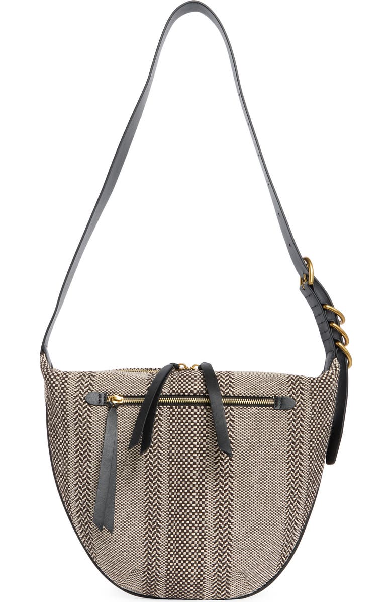 rag & bone Medium Mercer Hobo Bag, Main, color, Dark Brown