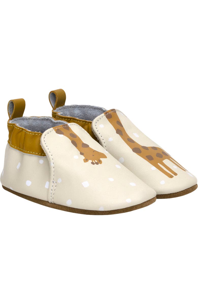 Robeez<sup>®</sup> Spotted a Cutie Crib Shoe, Main, color,