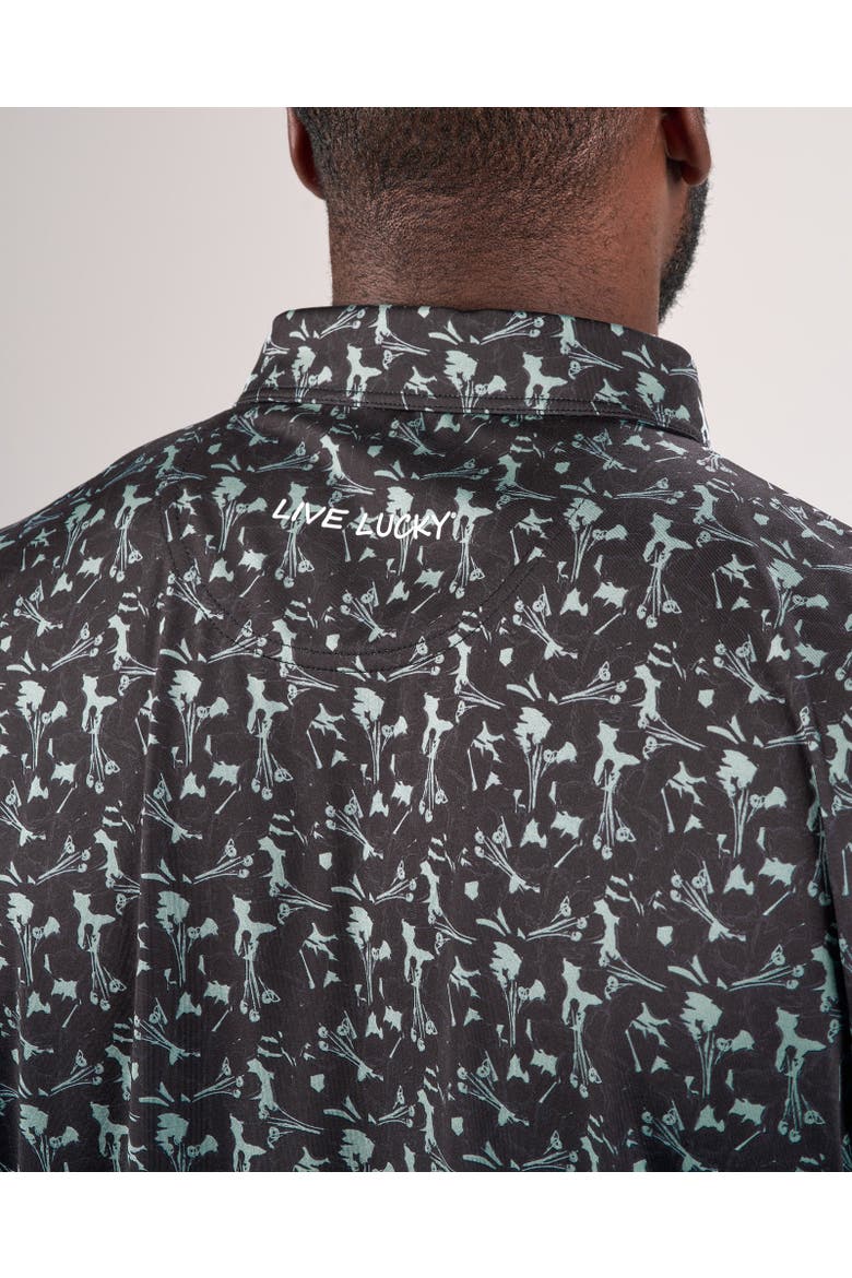 Night Lights Polo, Alternate, color, Black