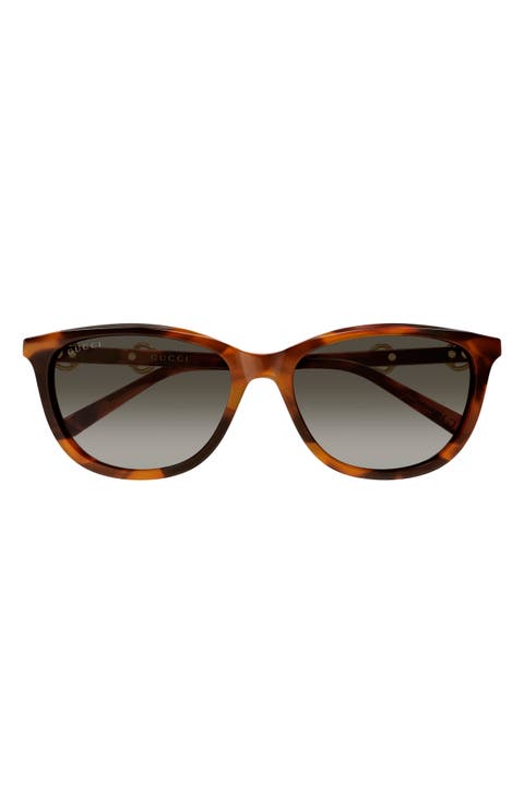GG2220SK 56mm Gradient Round Sunglasses