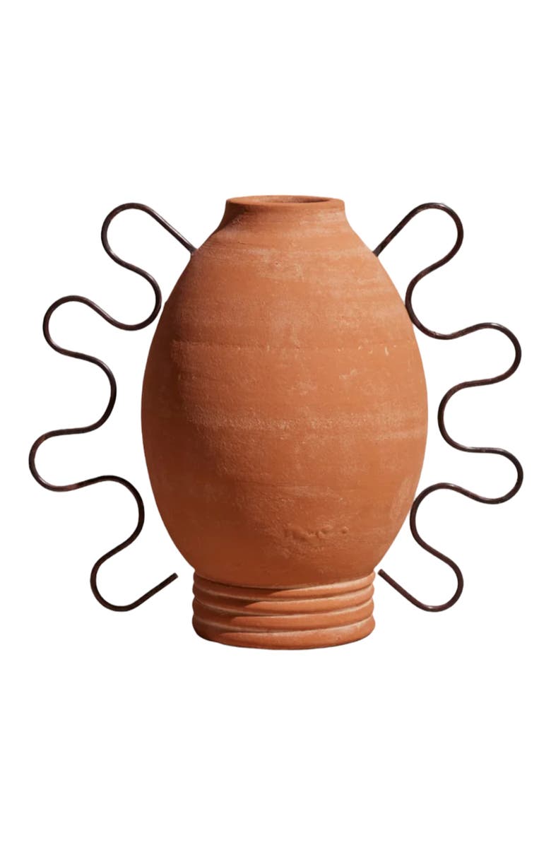 Meso Goods Amanda Terracotta Vessel, Alternate, color, Terracotta