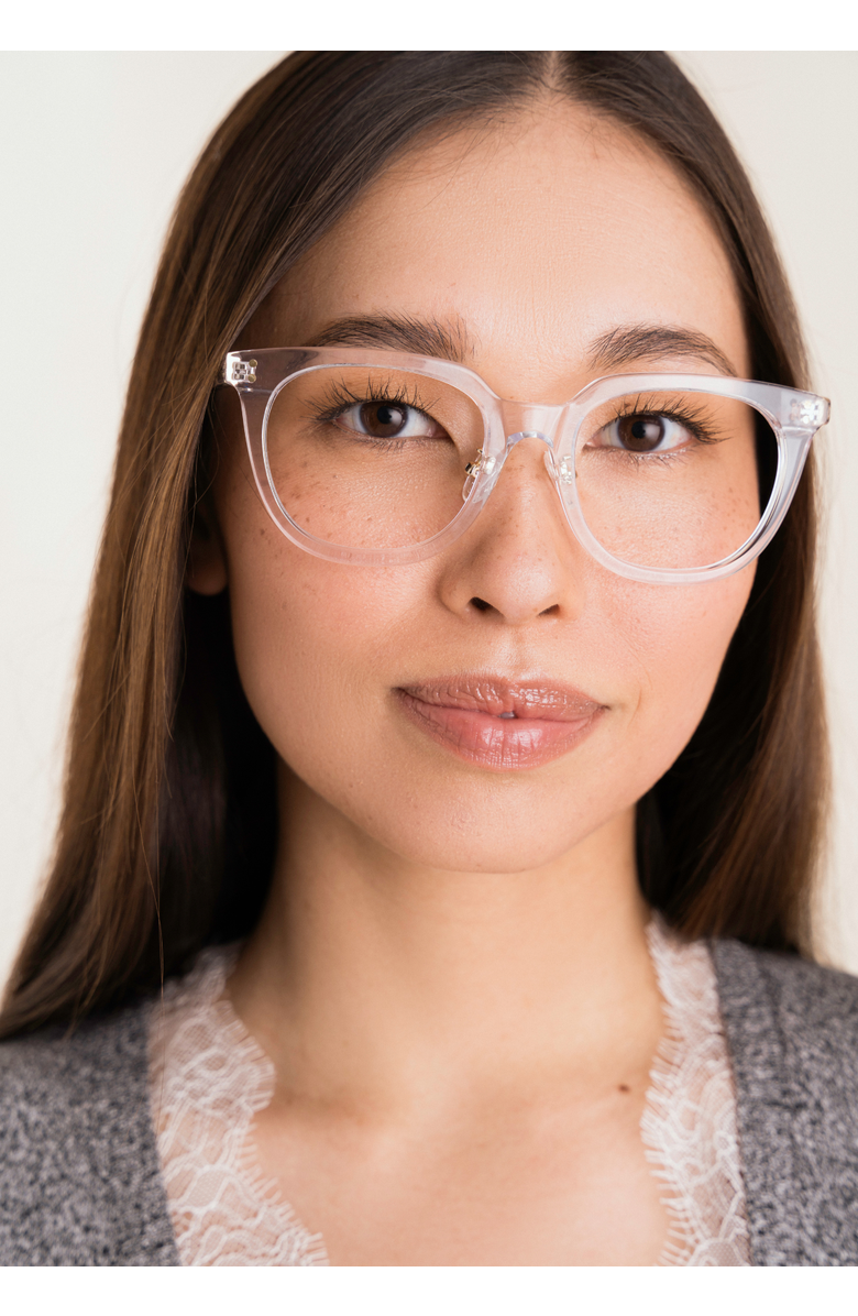 COVRY Agena Blue Light Glasses, Alternate, color, Clear