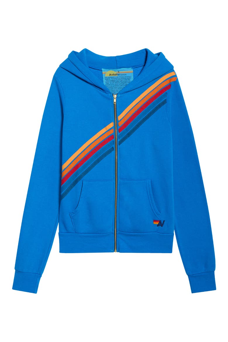 Disco Zip Hoodie, Alternate, color, OCEAN