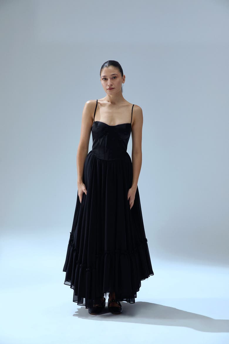 Your *Itch Swan Dress, Alternate, color, BLACK