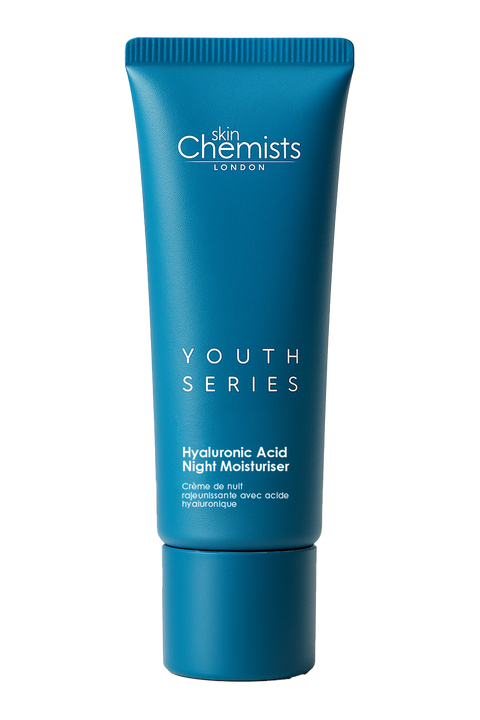 Youth Series 1% Hyaluronic Acid Night Moisturiser 50ml for Dryness, Fine Lines & Wrinkles