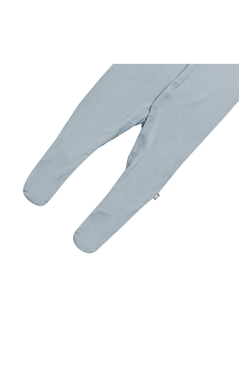 Kyte BABY Snap Footie, Alternate, color, Fog
