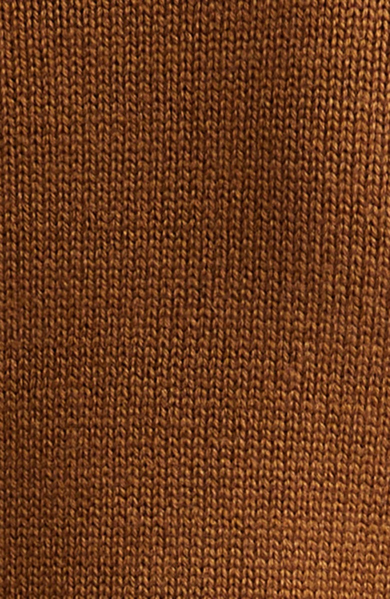 Max Mara Acume Crop Virgin Wool Turtleneck Sweater, Alternate, color,