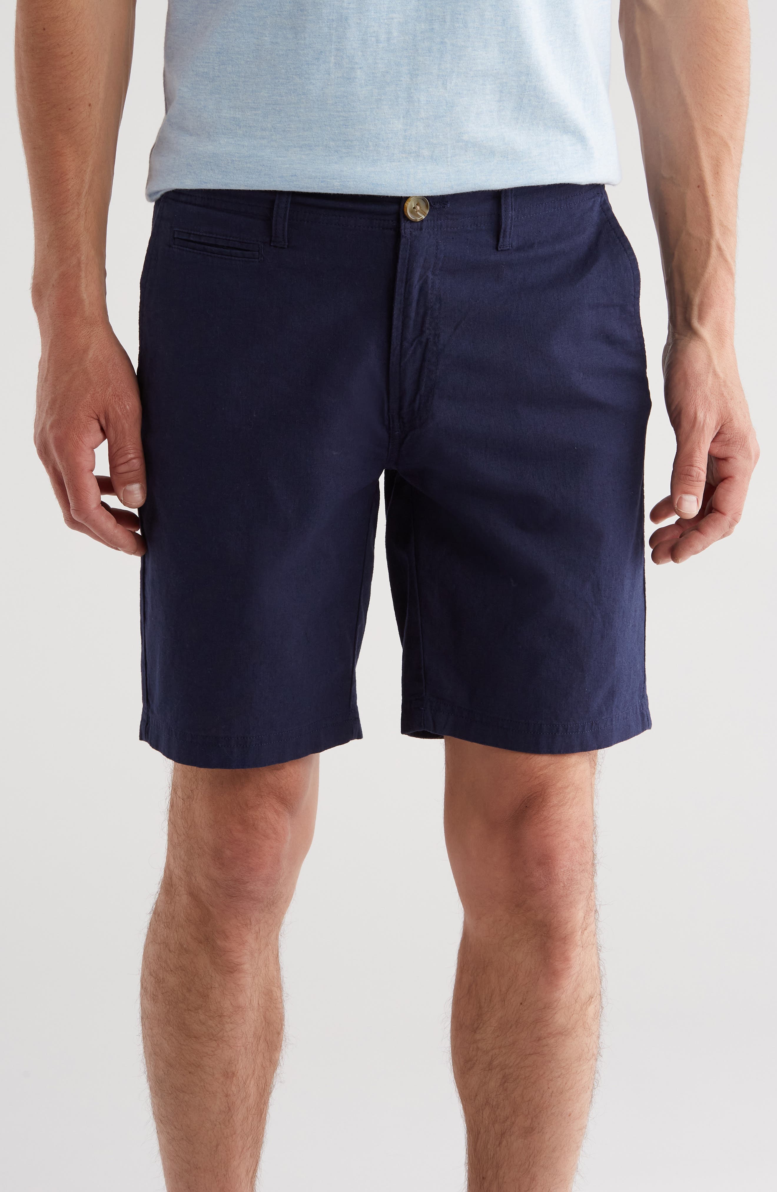 14th & Union Linen & Cotton 8-Inch Shorts