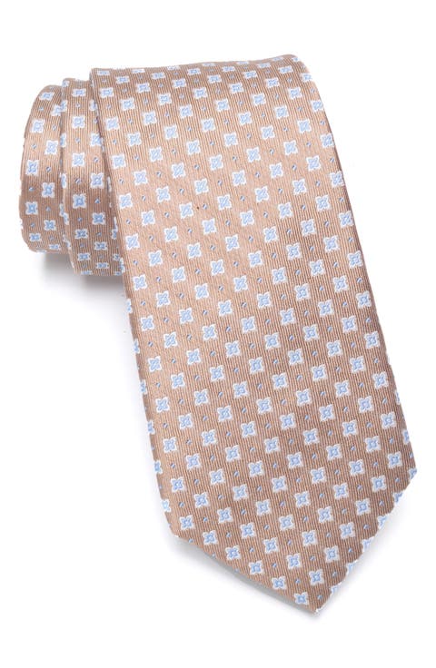 Landon Neat Silk Jacquard Tie