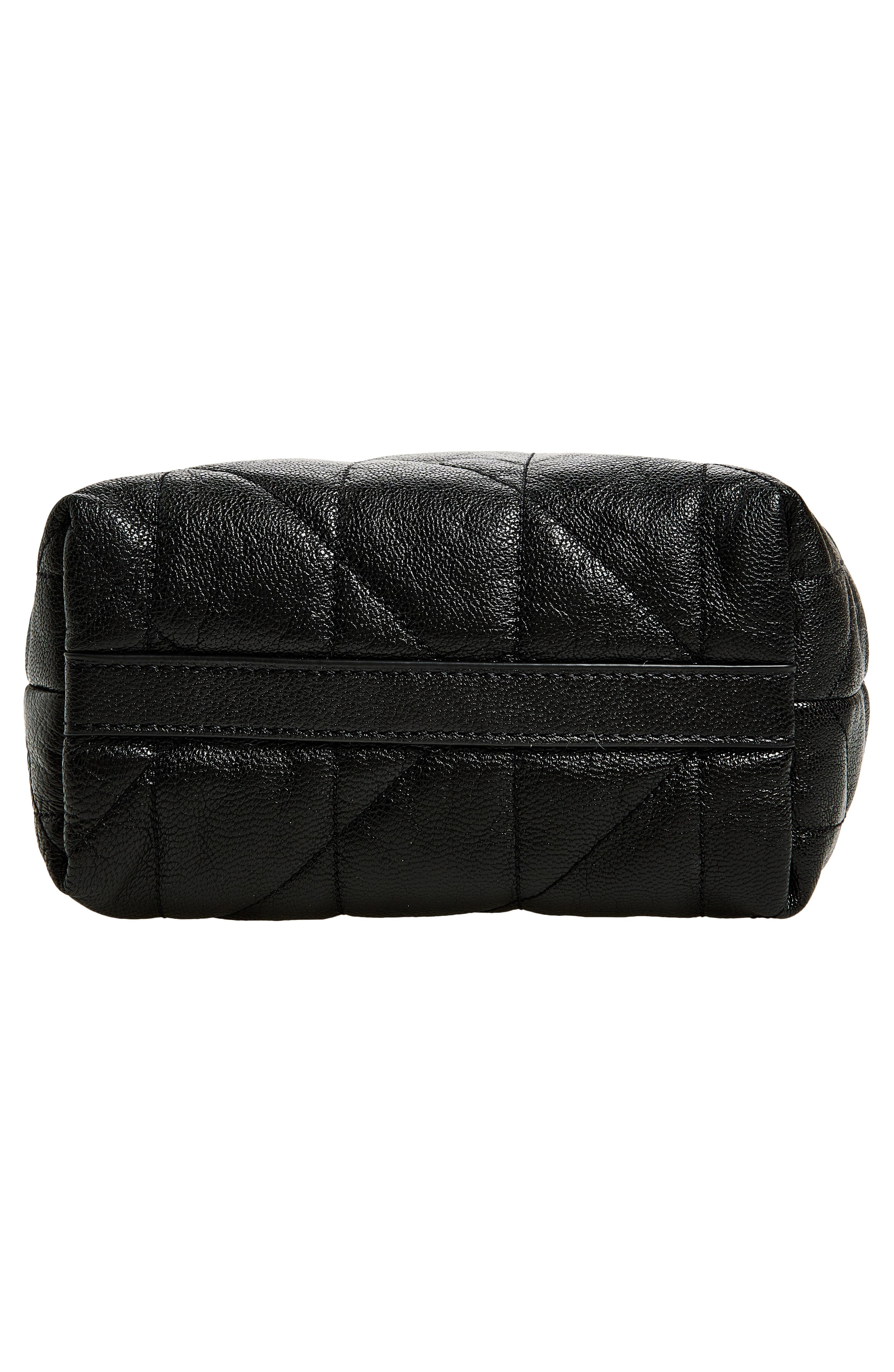 Jade Quilted Crossbody Bag, Alternate, color, B4/ BLACK