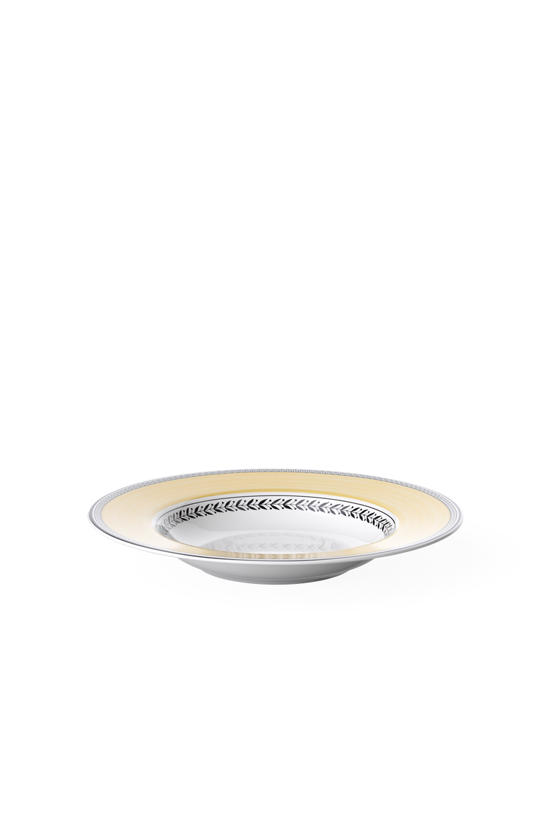 Audun Fleur Soup Bowl, Alternate, color, Yellow