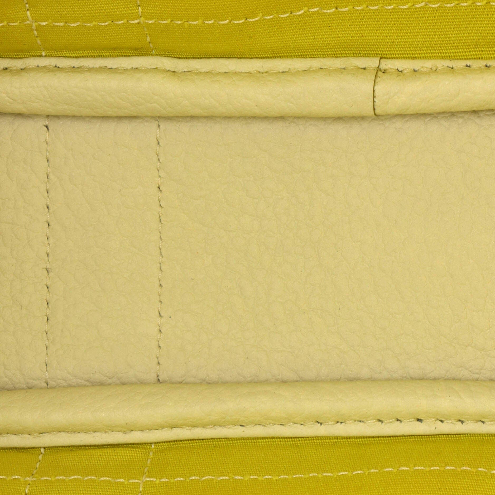 Pre-Owned Hermes Garden File Tote Toile and Leather 28, Alternate, color, Lime