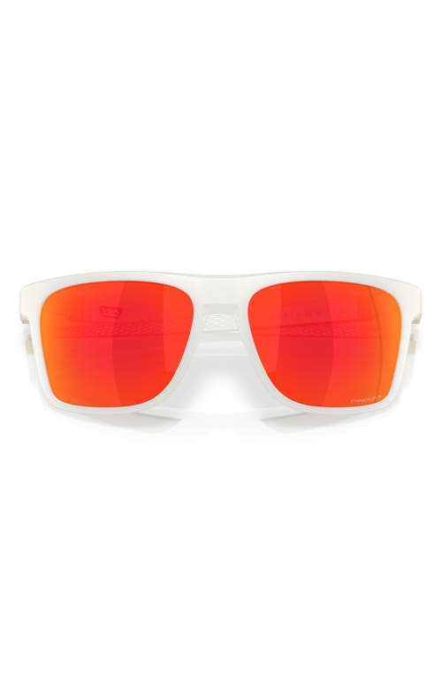Oakley 57mm Polarized Rectangular Sunglasses In Orange