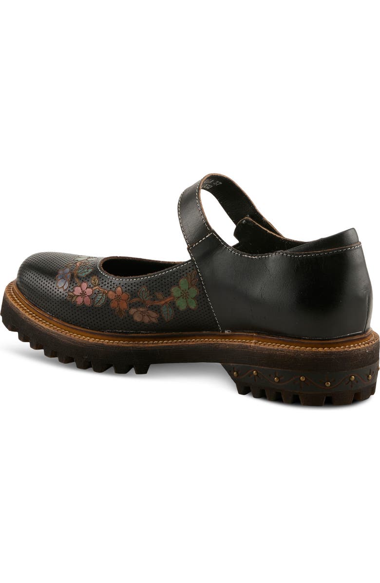 L'Artiste by Spring Step Danuella Platform Mary Jane, Alternate, color, Black Multi