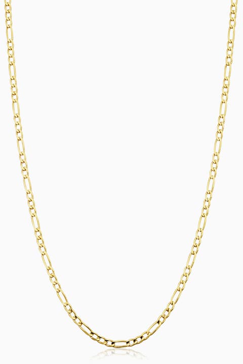 10K Gold Florentine Figaro Petite Necklace