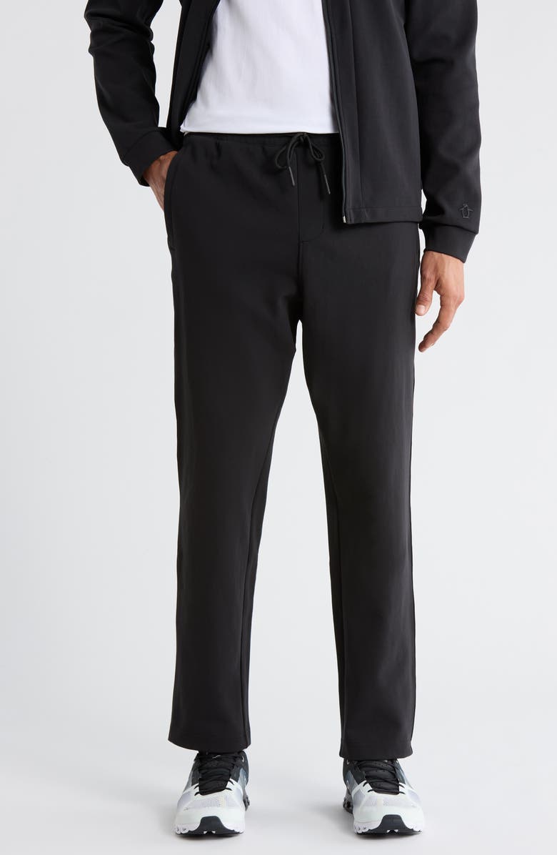 ORIGINAL PENGUIN SPORT Pull-On Midweight Pants, Main, color, Caviar