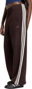 adidas Three Stripe Wide Leg Pants