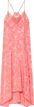 Zadig & Voltaire Risty Jacquard Silk Slipdress