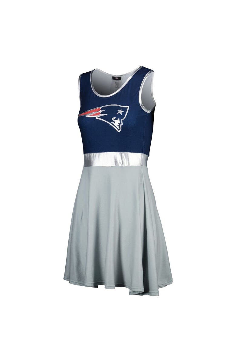 JERRY LEIGH Women's Navy/Gray New England Patriots Game Day Costume Dress Set, Alternate, color, 