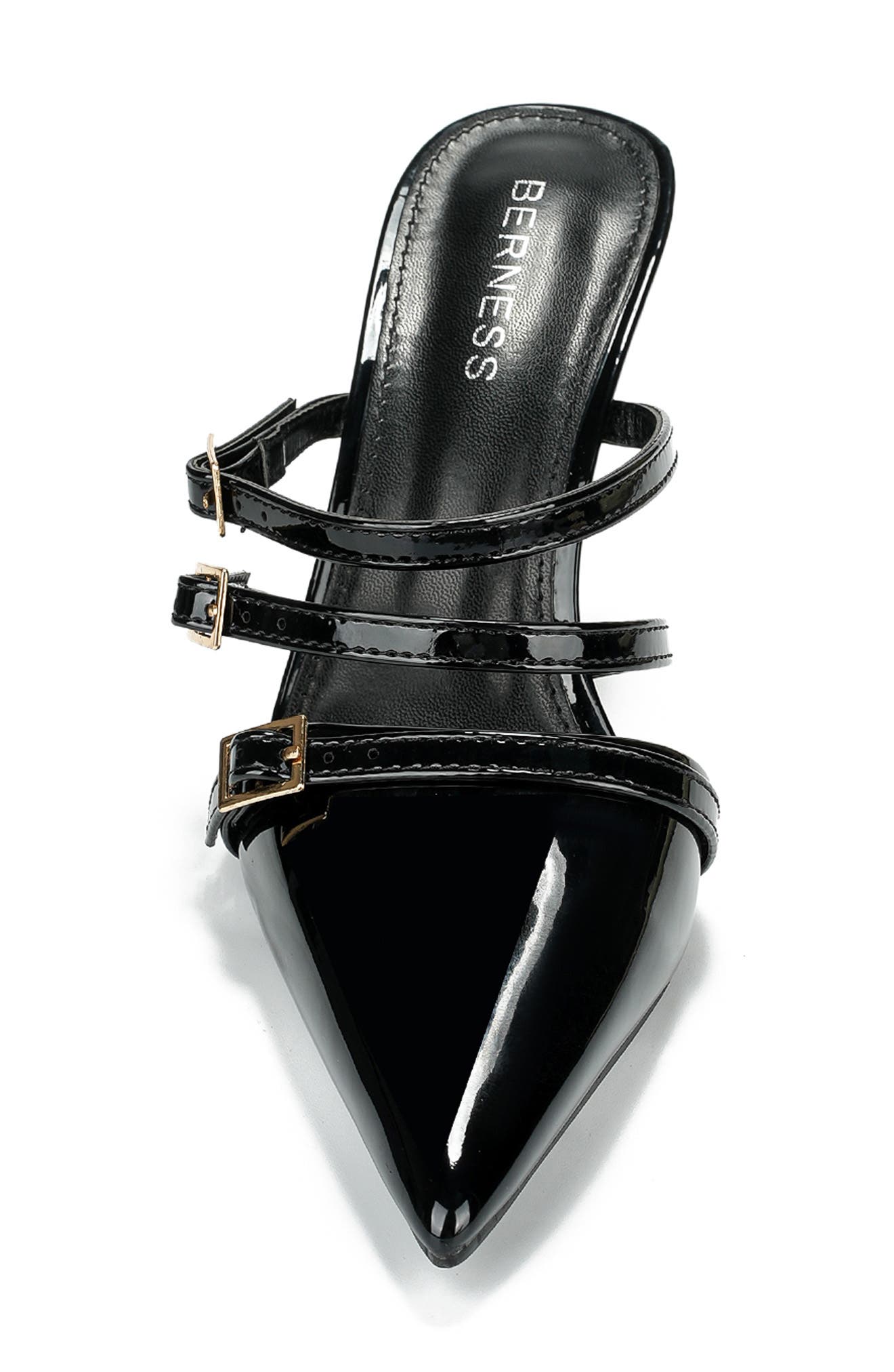 BERNESS Candella Pointed Toe Pump, Alternate, color, Black