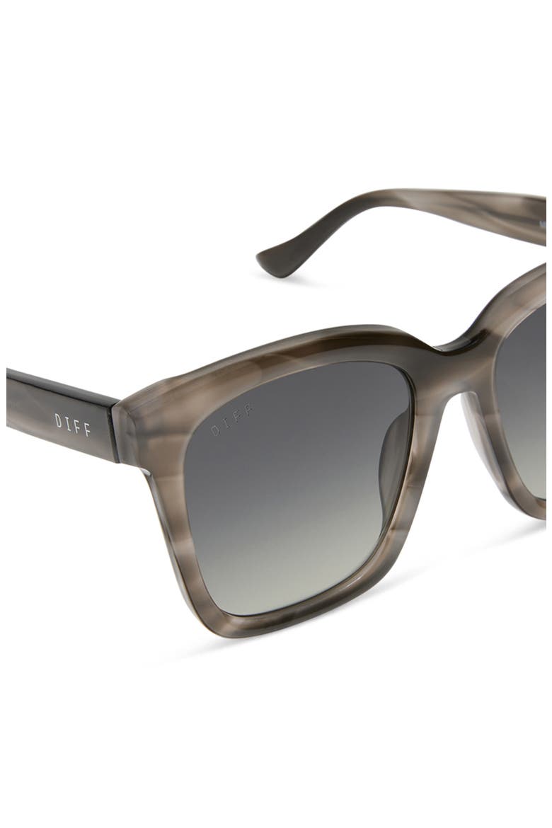 Meredith 54mm Square Sunglasses, Alternate, color, SMOKE MARBLE / GREY GRADIENT