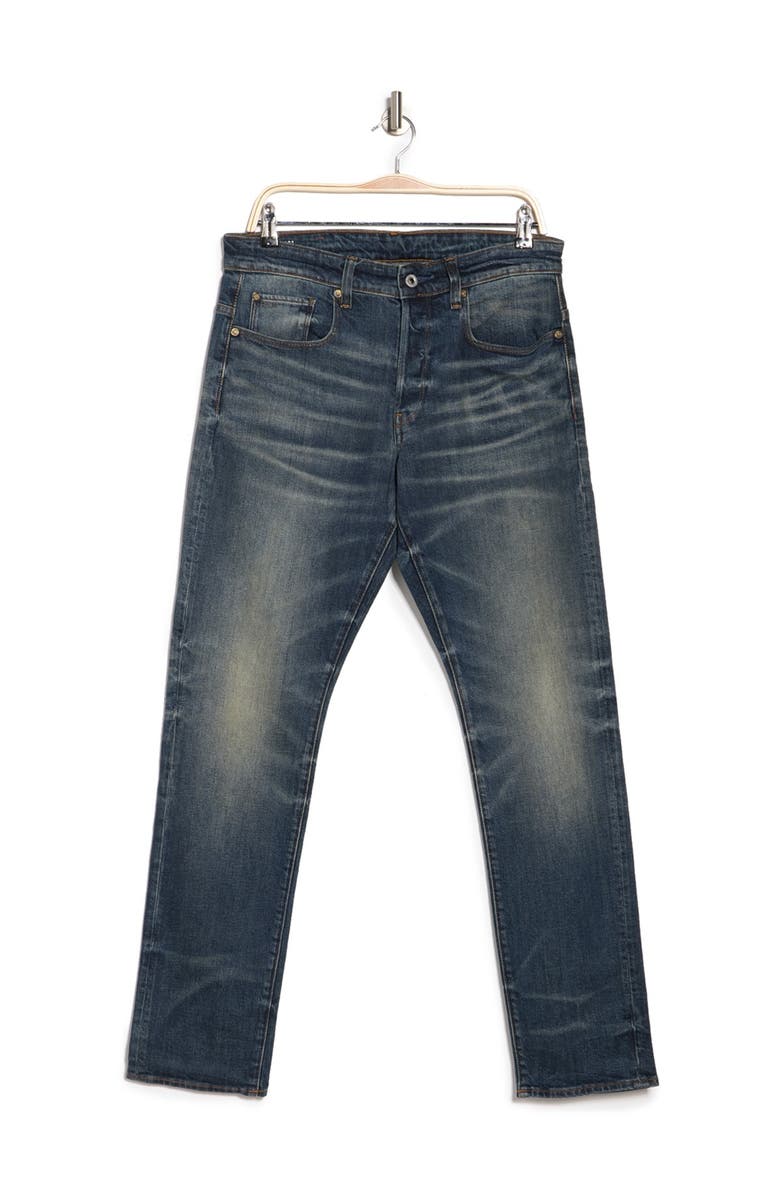 G-Star RAW 3301 Tapered Straight Leg Jeans, Alternate, color,