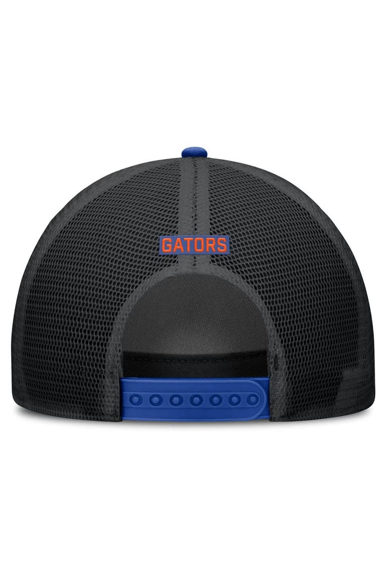 Men's Jordan Brand Royal Florida Gators Rise Primetime Trucker Adjustable Hat, Alternate, color, Royal