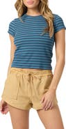 O'Neill Stripe Baby Tee