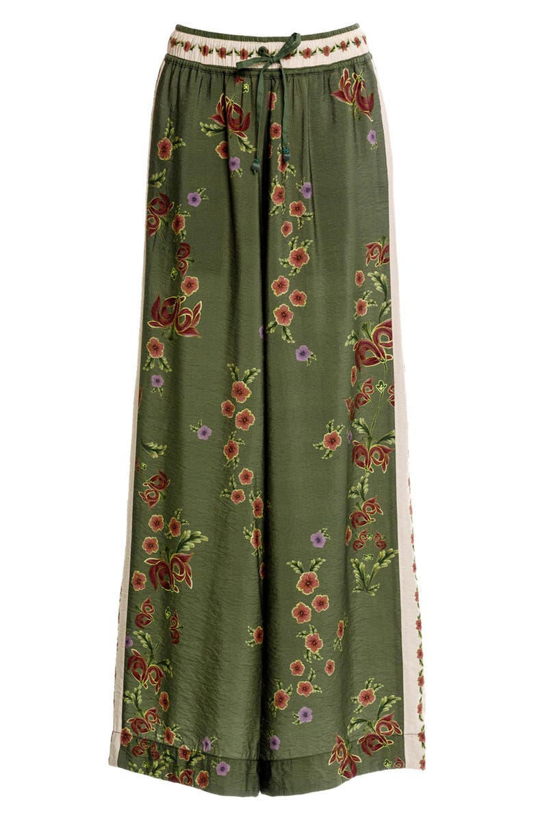 Agua Bendita Janis Aura Cover-Up Pants, Alternate, color, Green Multi