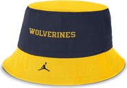 Jordan Brand Men's Jordan Brand Navy/Maize Michigan Wolverines Apex Bucket Hat