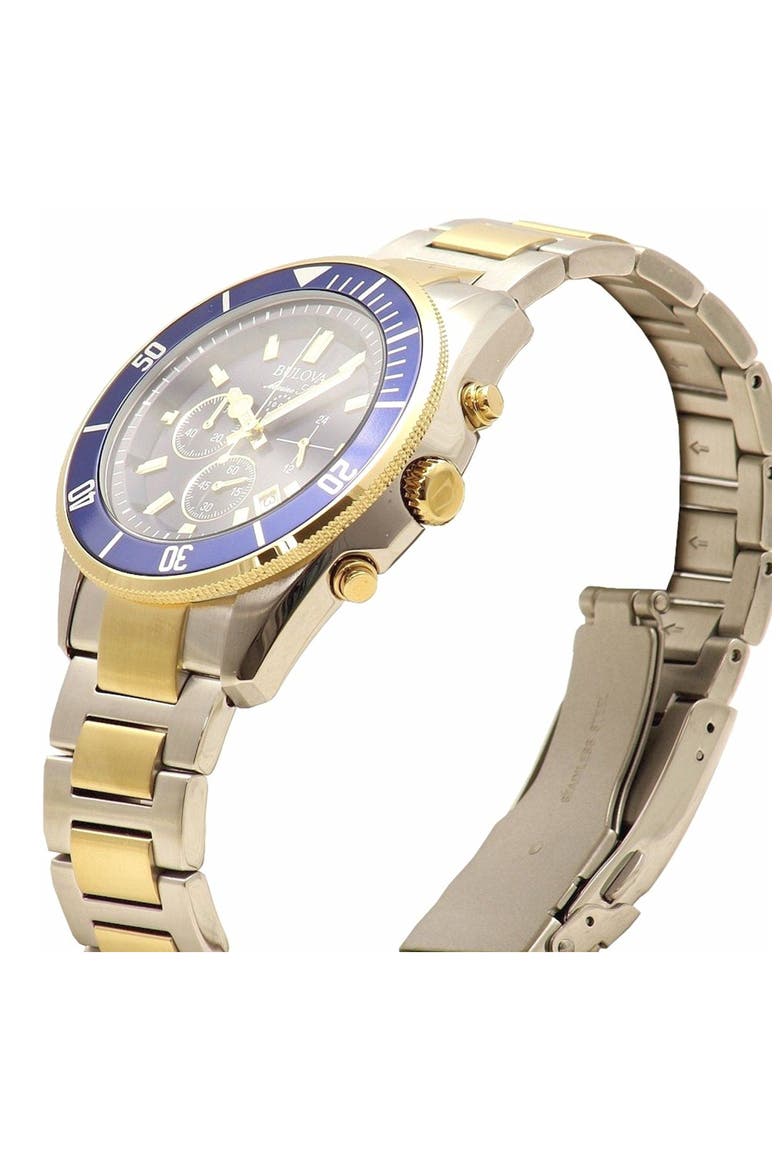 Marine Star Two-Tone Stainless Steel Bracelet Watch, 43mm, Alternate, color, TWO-TONE