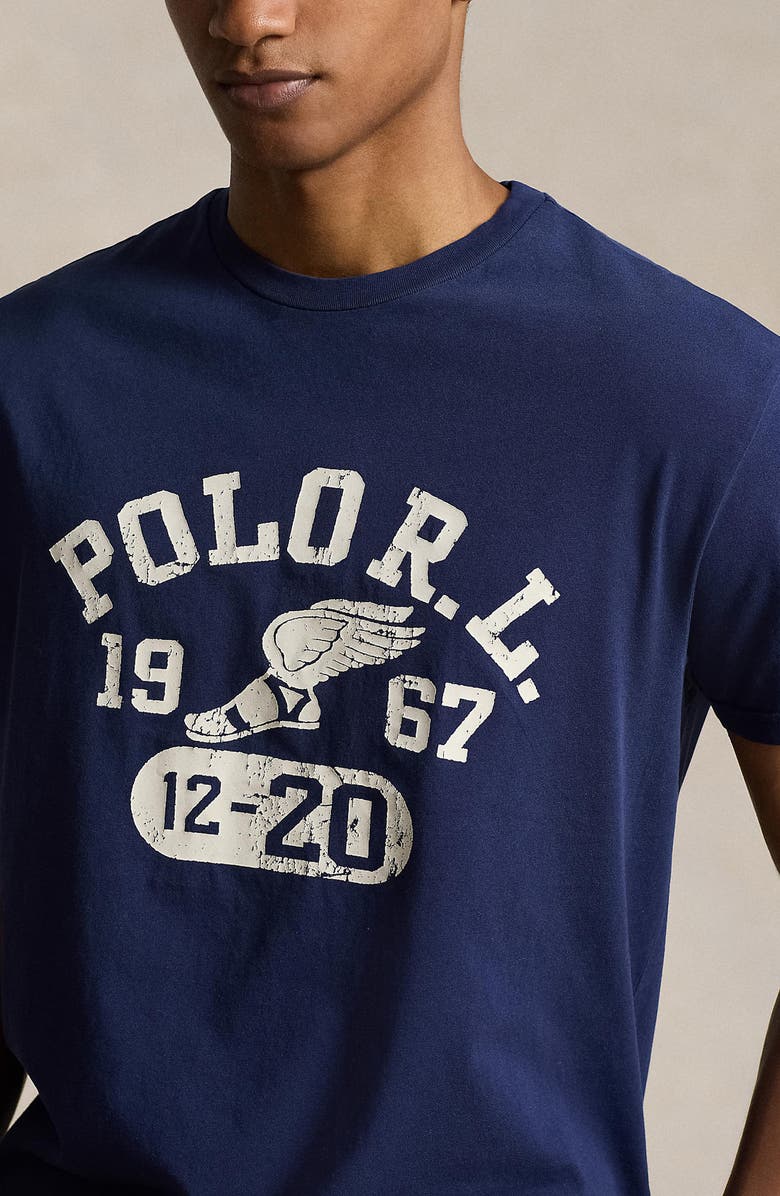 Polo Ralph Lauren Wing Logo Graphic T-Shirt, Alternate, color, 