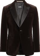 BOSS Hutson Cotton Velvet Dinner Jacket