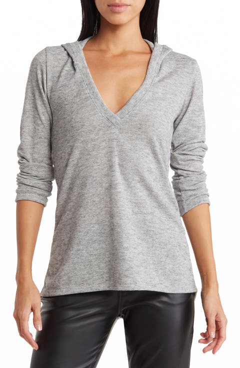 Hooded Tunic Sweater