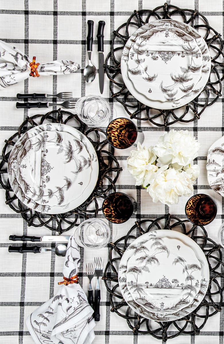 Juliska Country Estate Dessert Plate, Alternate, color, Flint