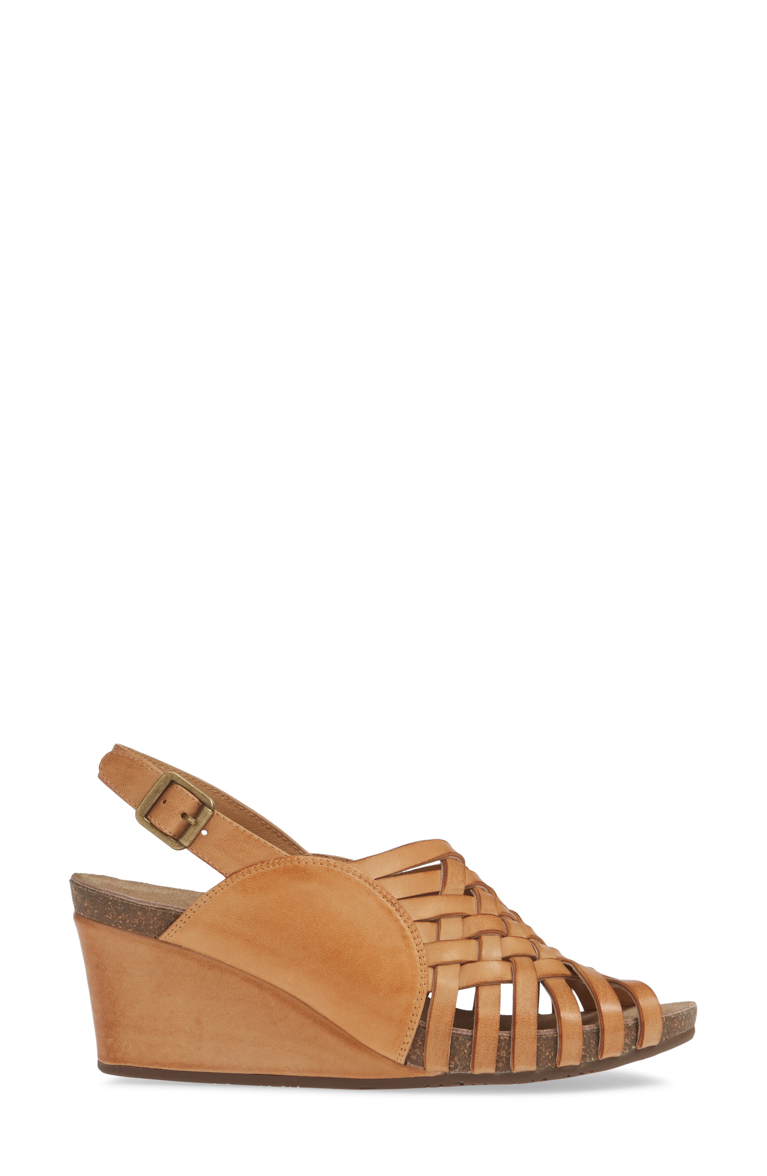 Chocolat Blu Eliana Woven Wedge Sandal, Alternate, color, 