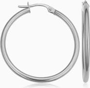 Oradina 10K Gold Everything Hoop Earrings