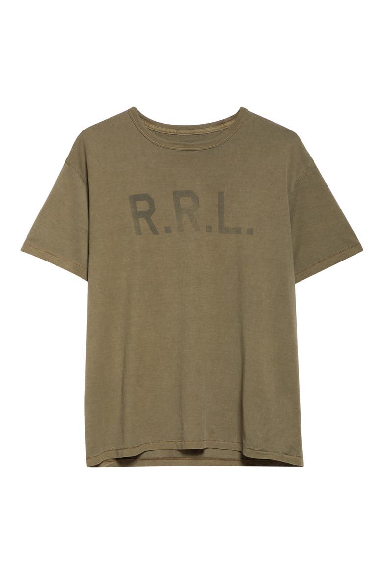 Cotton Graphic T-Shirt, Alternate, color, OLIVE