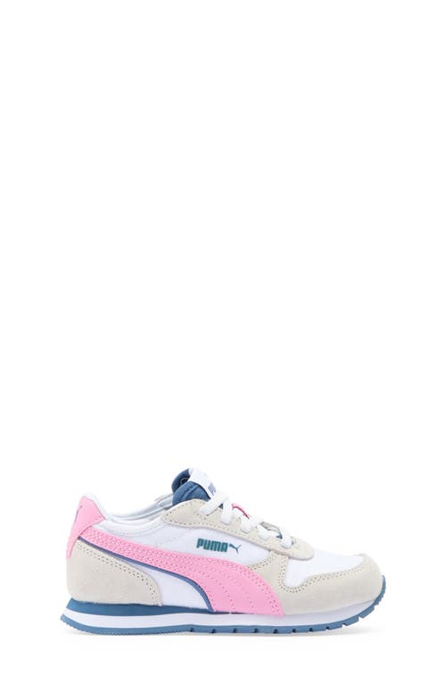 Puma Kids' Siege Sneaker In White-mauved Out-gray