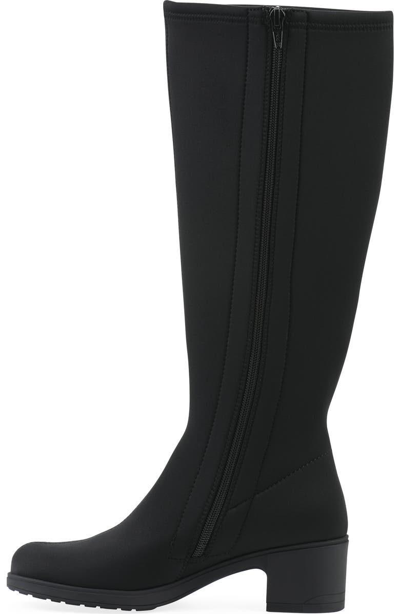 CLIFFS BY WHITE MOUNTAIN Humbert Knee High Boot, Alternate, color, Black Fabric