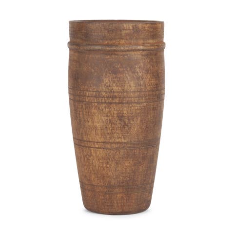 Porta Reclaimed Wooden Pot