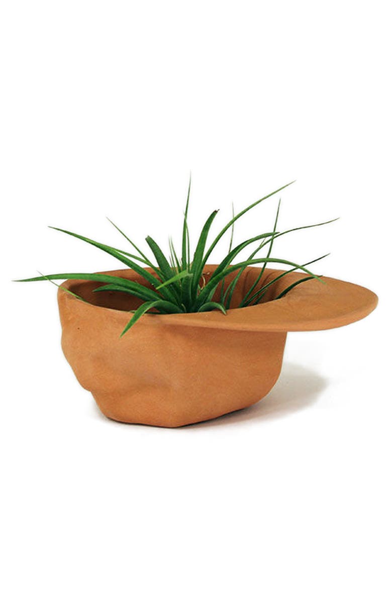 Wyatt Little Hat Ceramic Pot, Alternate, color, 