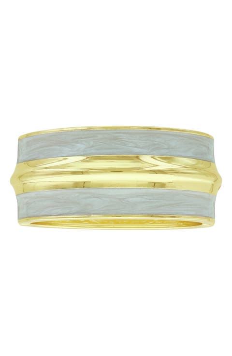 Fifi Enamel Bangle Bracelet